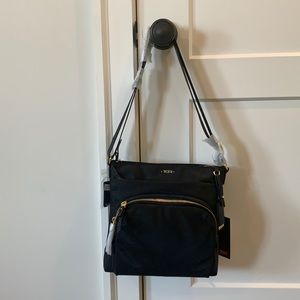 Tumi Capri Crossbody Purse- black